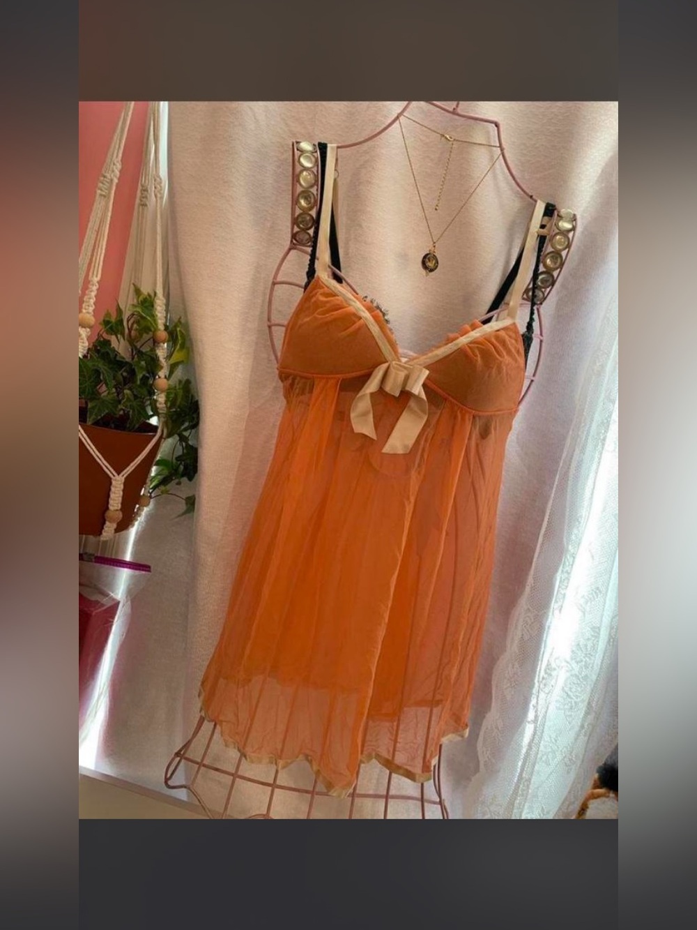 Vintage Victoria’s Secret Babydoll Dress